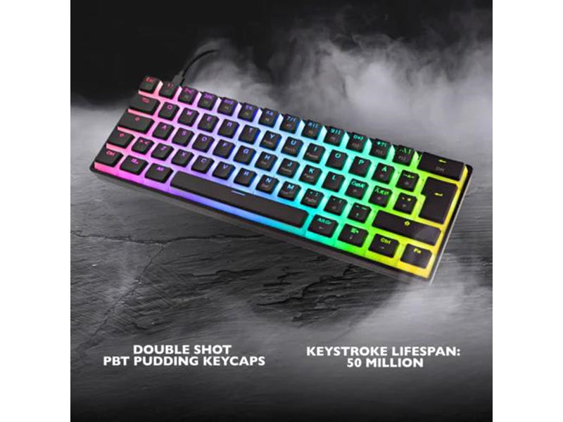 Deltaco GAMING DK475 Mechanical Keyboard - Gaming Tastatur - Schwarz