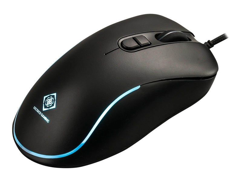 Deltaco GAMING DM120 Wired - Maus (Schwarz)