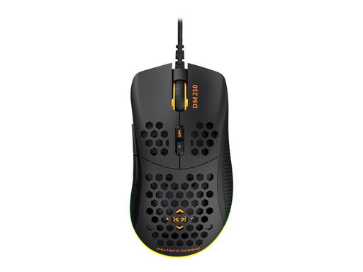 Deltaco GAMING DM210 Ultralight Wired - Maus (Schwarz)