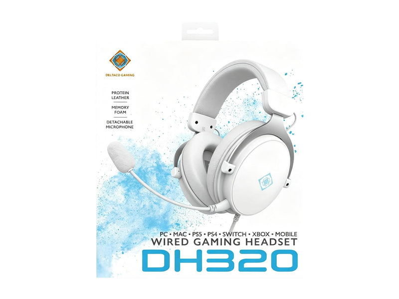 Deltaco GAMING GAM-190 White