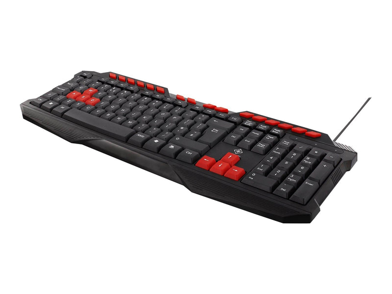 Deltaco GAMING - Gaming Tastatur - Englisch (UK) - Schwarz