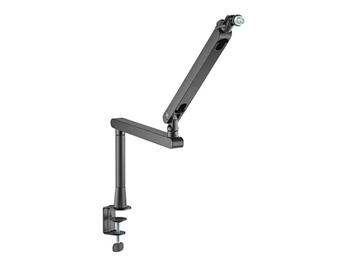 Deltaco GAMING Low-Profile Streaming Microphone arm with riser height extension adapter Black