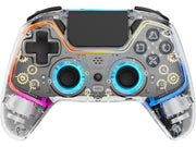 Deltaco GAMING PS4 Transparent Controller - Wireless Controller - Sony PlayStation 4