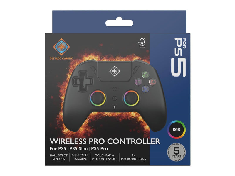Deltaco GAMING PS5 Pro - Wireless Controller