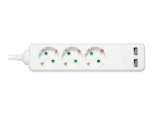 Deltaco GT-0310 Power Strip -  1.5 m