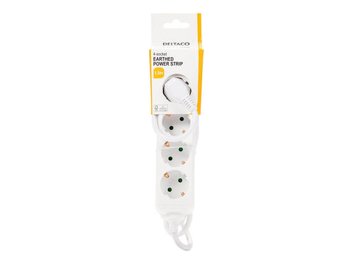 Deltaco GT-0400 Power Strip - 1.5 m