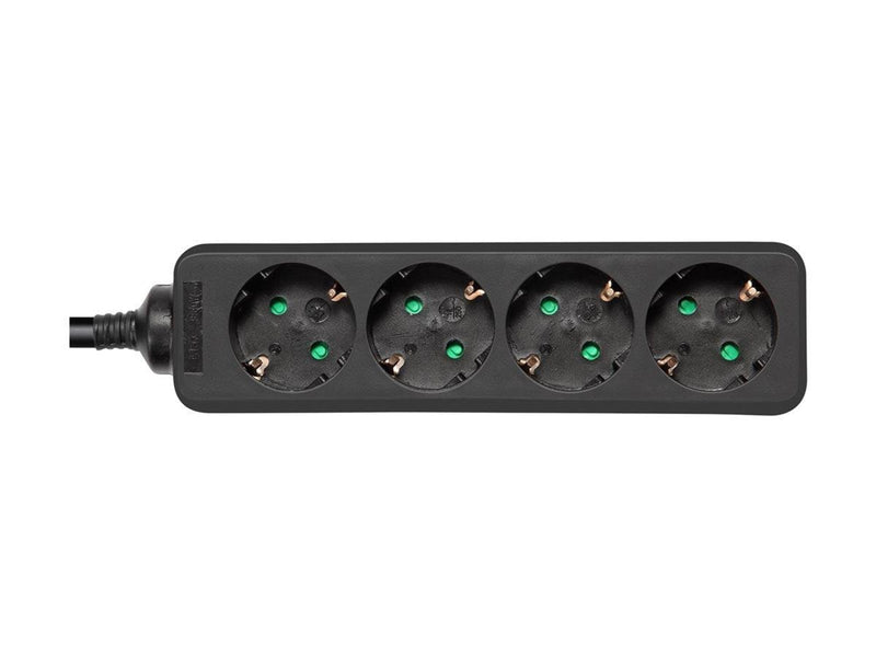Deltaco GT-0420 Power Strip - 1.5 m