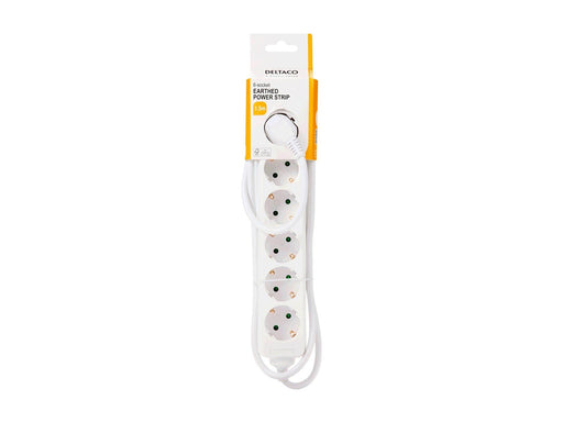 Deltaco GT-0600 Power Strip -  1.5 m