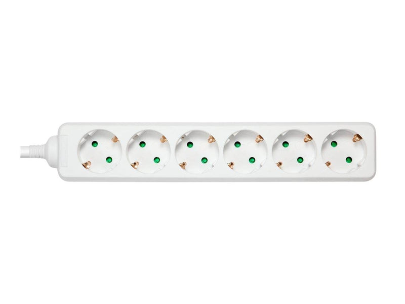 Deltaco GT-0600 Power Strip -  1.5 m