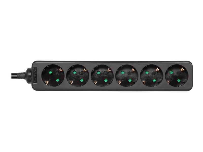 Deltaco GT-0623 - power strip - 3680 Watt