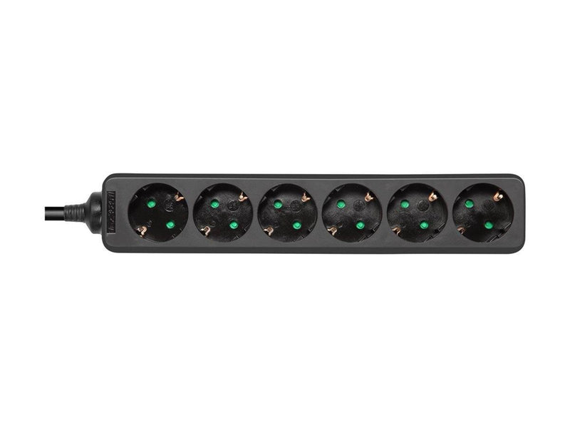 Deltaco GT-0623 - power strip - 3680 Watt