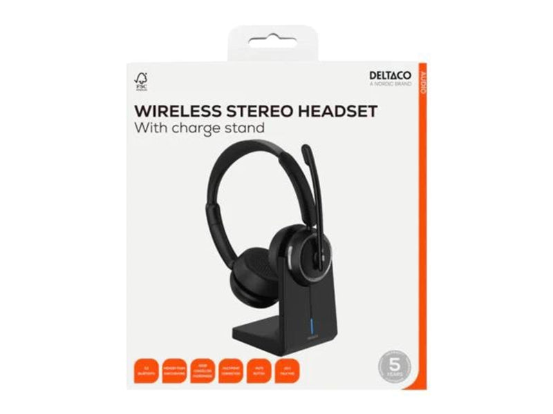 Deltaco HL-100 Wireless Stereo Headset