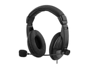 Deltaco Headset mit mikrofon o