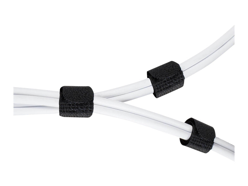 Deltaco Hook and loop fastener cable 20mm 10-Pack