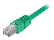 Deltaco LAN CAT 6 - F/UTP - Grün - 0.7m