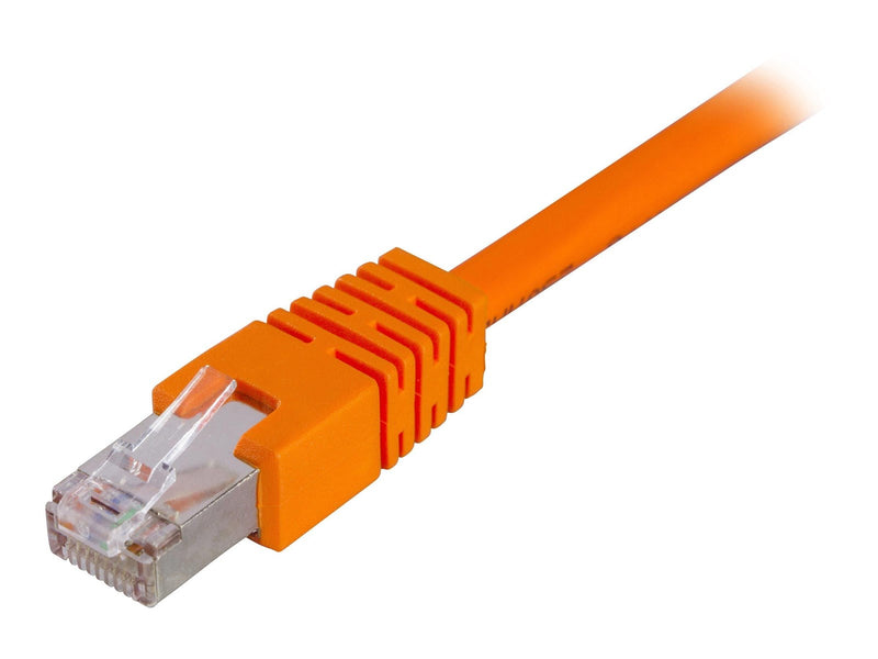 Deltaco LAN CAT 6 - F/UTP - Orange - 0.7m
