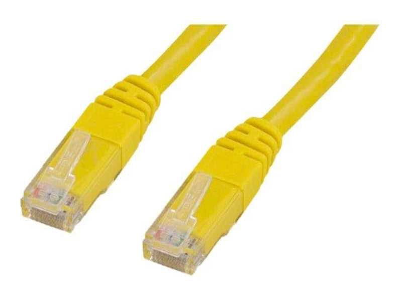 Deltaco LAN CAT 6 - UTP - Gelb - 0.3m