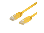 Deltaco LAN CAT 6 - UTP - Gelb - 0.3m