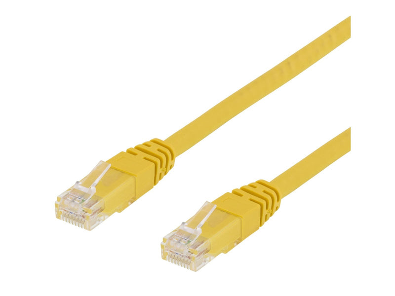 Deltaco LAN CAT 6 - UTP - Gelb - 0.3m