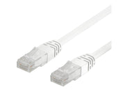 Deltaco LAN - CAT 6 - UTP - Weiß - 0.5m