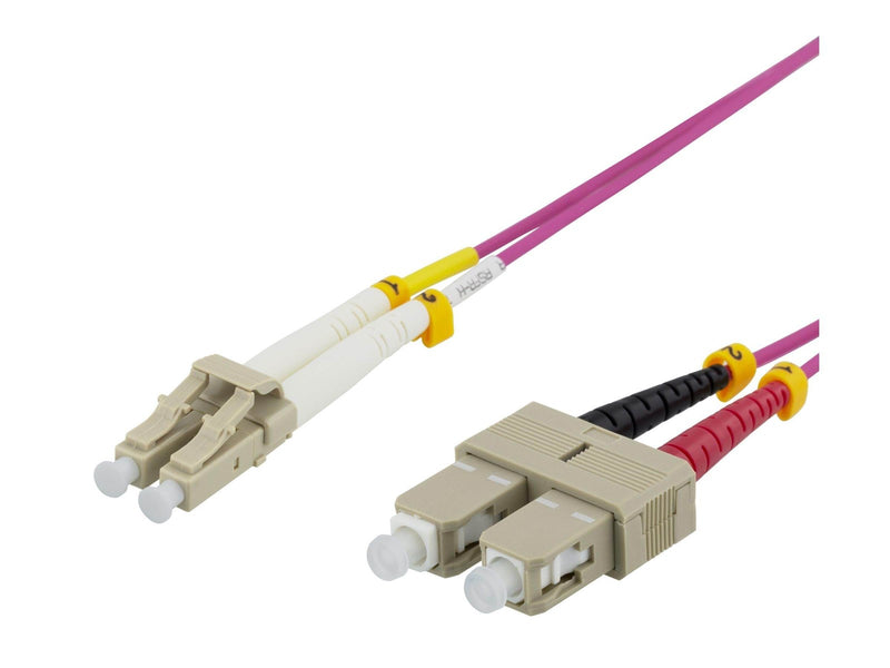 Deltaco LCSC-701 - patch cable - 1 m - pink - Rosa - 1m