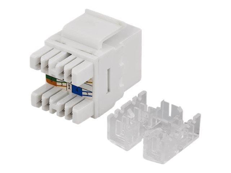 Deltaco MD110 UTP CAT6 Keystone Connector 180 degree Tool Free