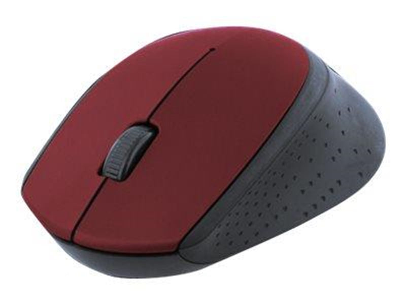 Deltaco MS-462 - Mouse optical 3 buttons wireless USB - Maus (Rot)
