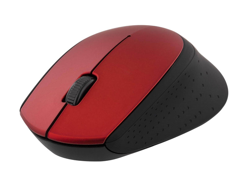 Deltaco MS-462 - Mouse optical 3 buttons wireless USB - Maus (Rot)