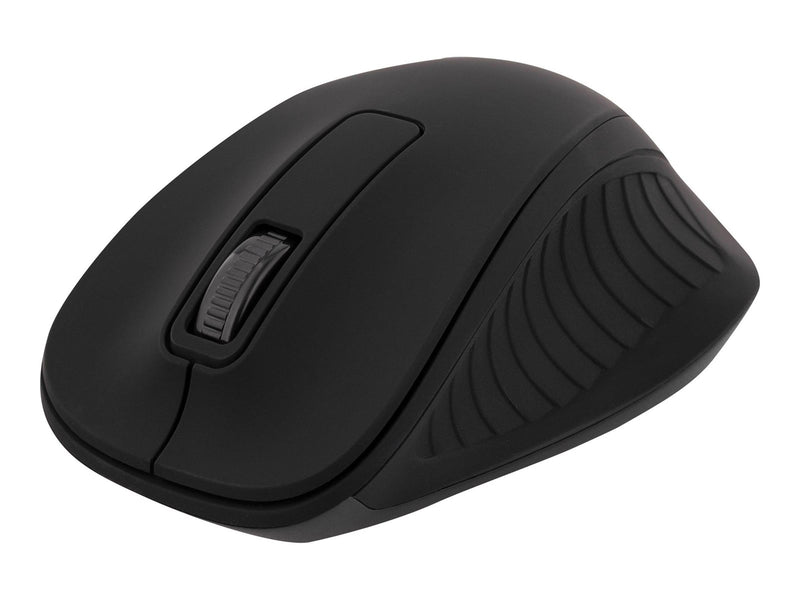 Deltaco MS-710 - Mouse optical 3 buttons wireless USB Black - Maus (Schwarz)