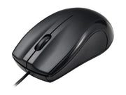 Deltaco MS-711-C - mouse - USB-C - black - Maus (Schwarz)