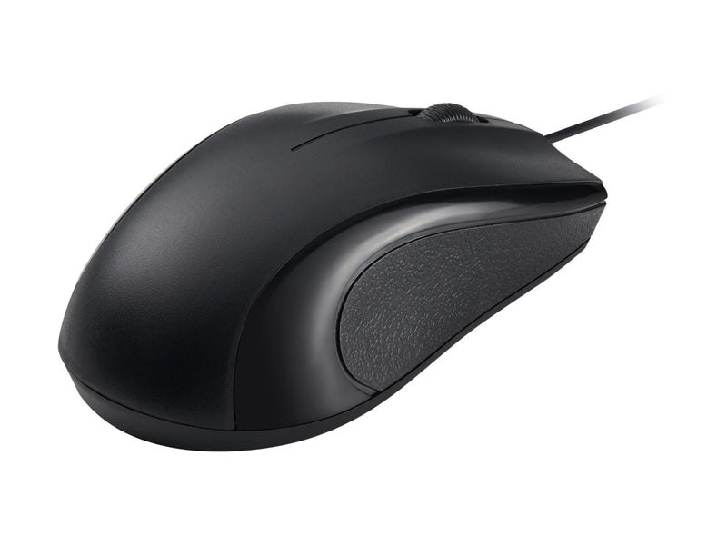 Deltaco MS-711-C - mouse - USB-C - black - Maus (Schwarz)