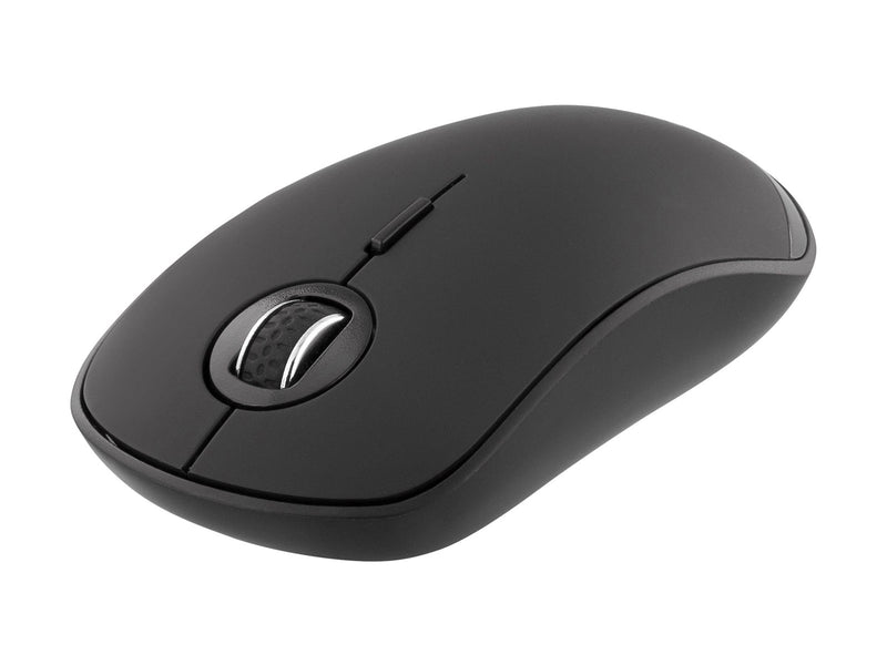 Deltaco MS-900 Silent - Mouse 4 buttons wireless Bluetooth 5.0 black - Maus (Schwarz)