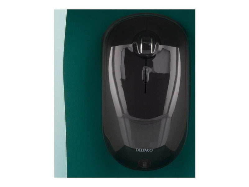 Deltaco MS-900 Silent - Mouse 4 buttons wireless Bluetooth 5.0 black - Maus (Schwarz)
