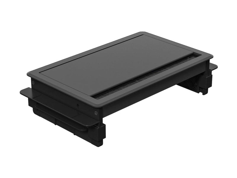 Deltaco OFFICE - power strip - 1x21W A+C USB GST18 cable connector in-desk flip-up