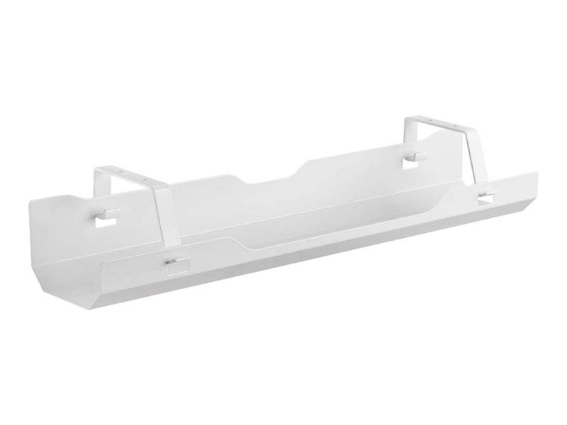Deltaco Office Cable Management Tray - White
