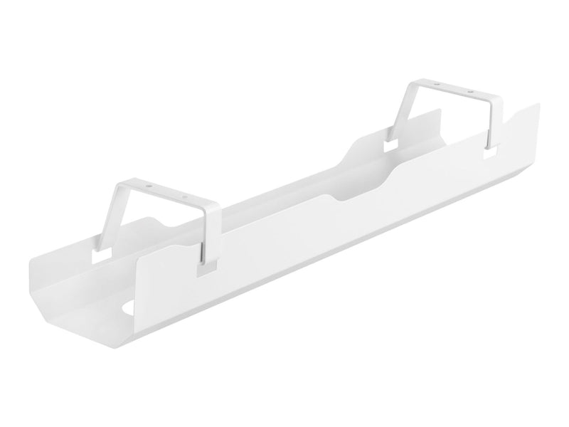 Deltaco Office Cable Management Tray - White