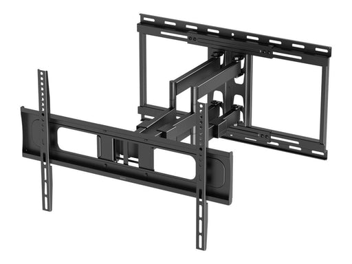 Deltaco Office mounting kit - full-motion - for LCD TV / curved LCD TV - heavy-duty.80 kg - black - Max 80 kg - recommended for 86"