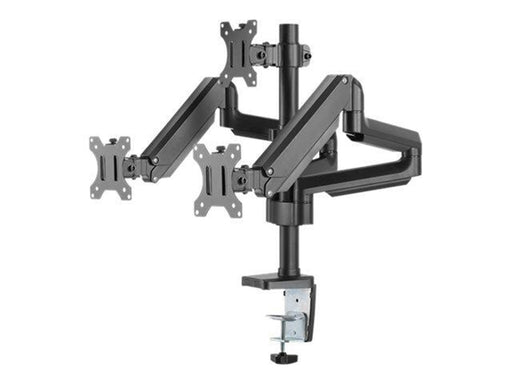 Deltaco Office triple hydraulisk monitor-arm 17"-27"
