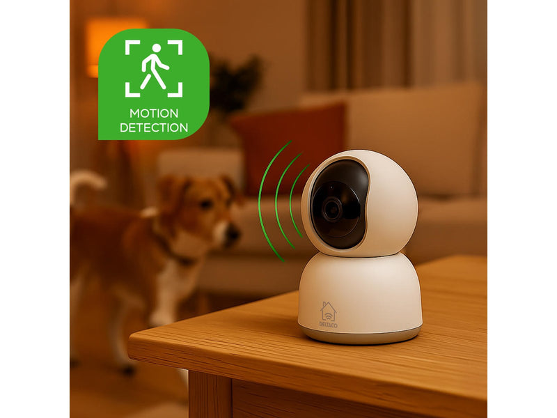 Deltaco Pan & tilt indoor camera 2MP