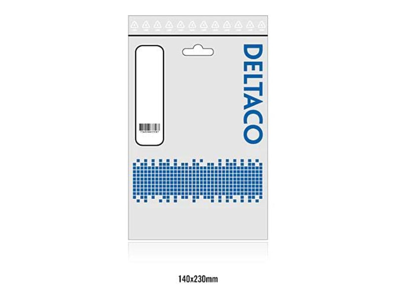 Deltaco Power Cable - 1 m