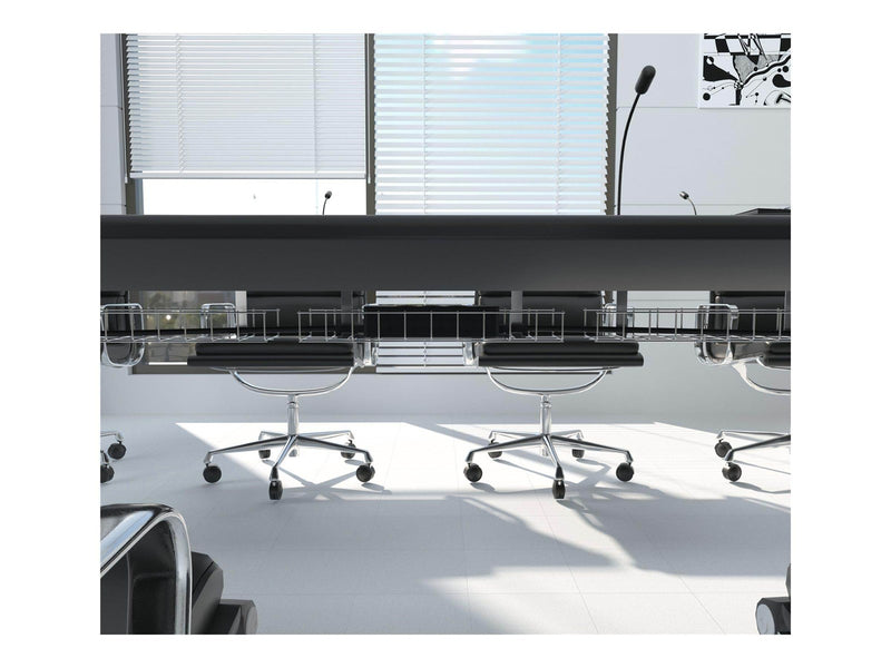 Deltaco Power Strip Under-Desk - 4 Outlets
