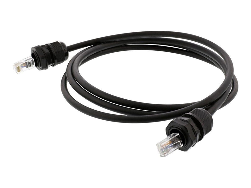 Deltaco SFTP-62AH-WP - patch cable - 2 m - black - Schwarz - 2m
