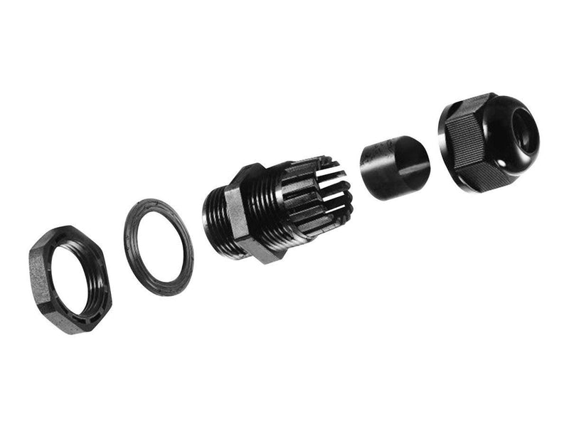 Deltaco SFTP-62AH-WP - patch cable - 2 m - black - Schwarz - 2m