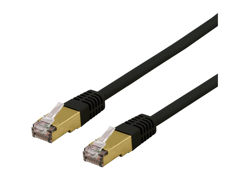 Deltaco SFTP-65SAH - patch cable - 5 m - grey - Grau - 5m