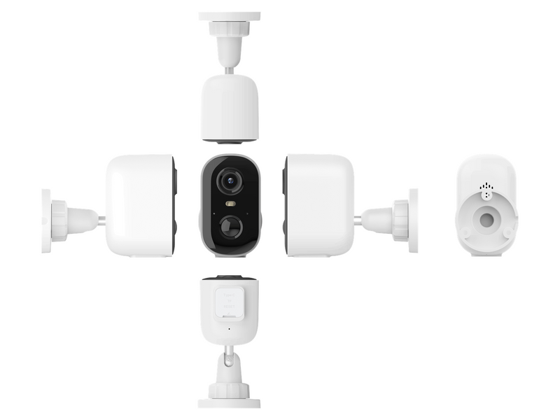 Deltaco SMART HOME Battery powered WiFi camera outdoor use IP66 3MP