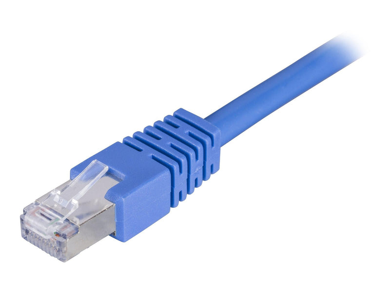 Deltaco STP-603B - patch cable - 30 cm - blue - Blau - 0.3m