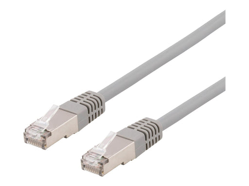 Deltaco STP-615AU - patch cable - 15 m - grey - Grau - 15m