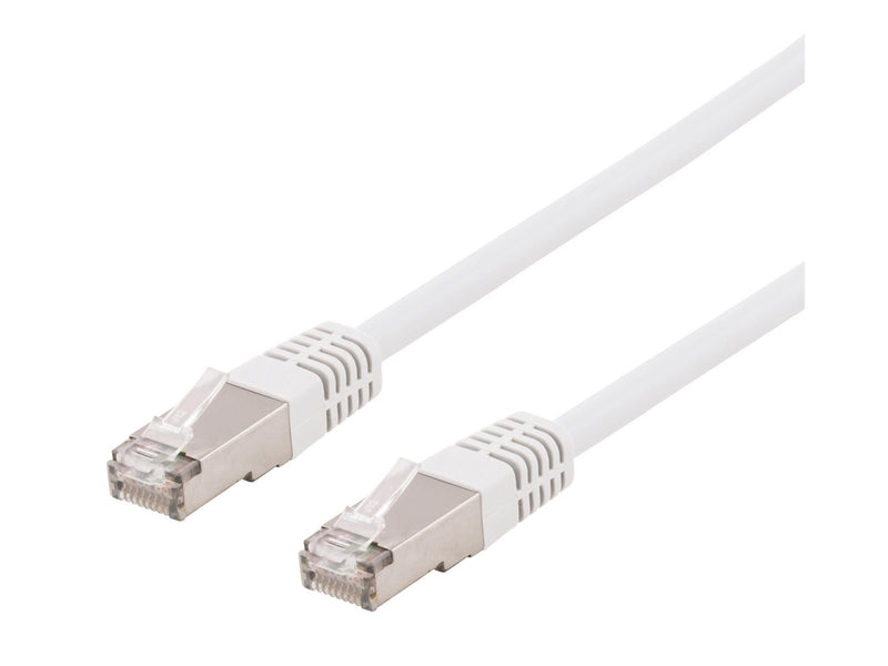 Deltaco STP-625VAU - patch cable - 25 m - white - Weiß - 25m