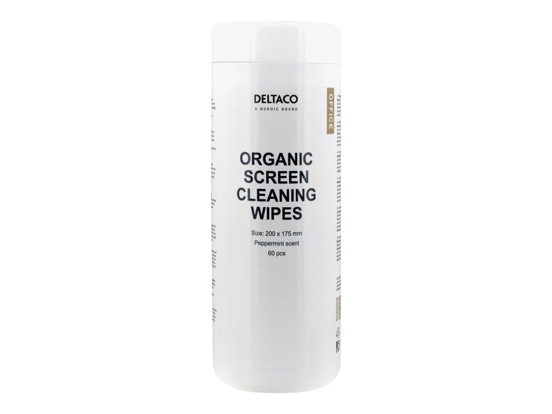 Deltaco Screen Cleaning Wipes 60 Pcs