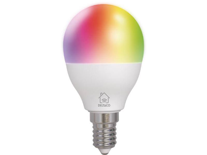 Deltaco Smart LED-bulb E14 RGB Wi-Fi 4.9 W